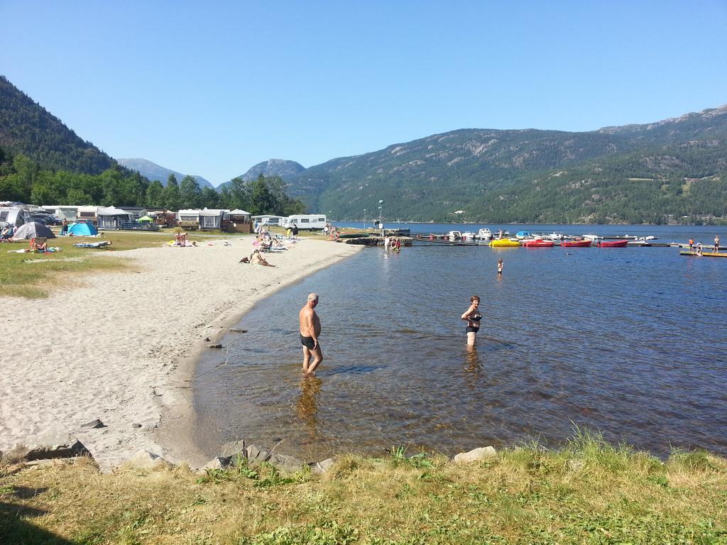Garvikstrondi Camping Seljord Exterior photo