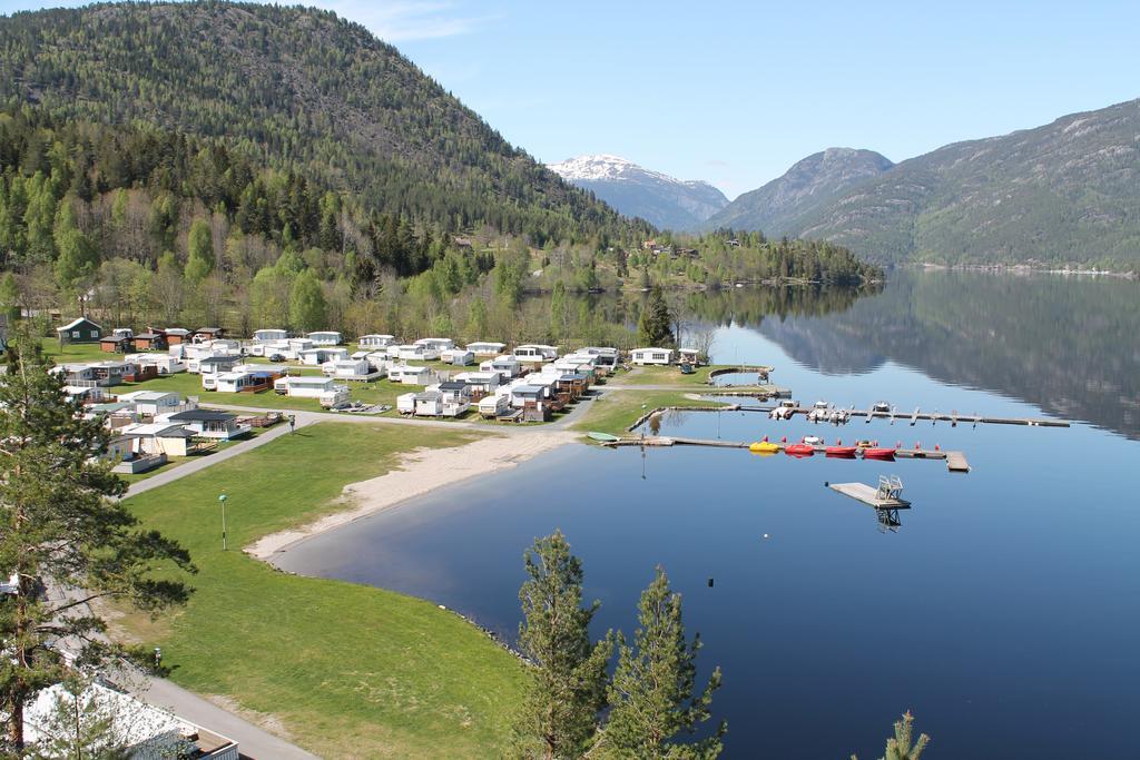 Garvikstrondi Camping Seljord Exterior photo